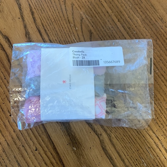 COSABELLA 3pk Hannah Cotton and Lace Thong Panties Plus Size - Picture 8 of 8